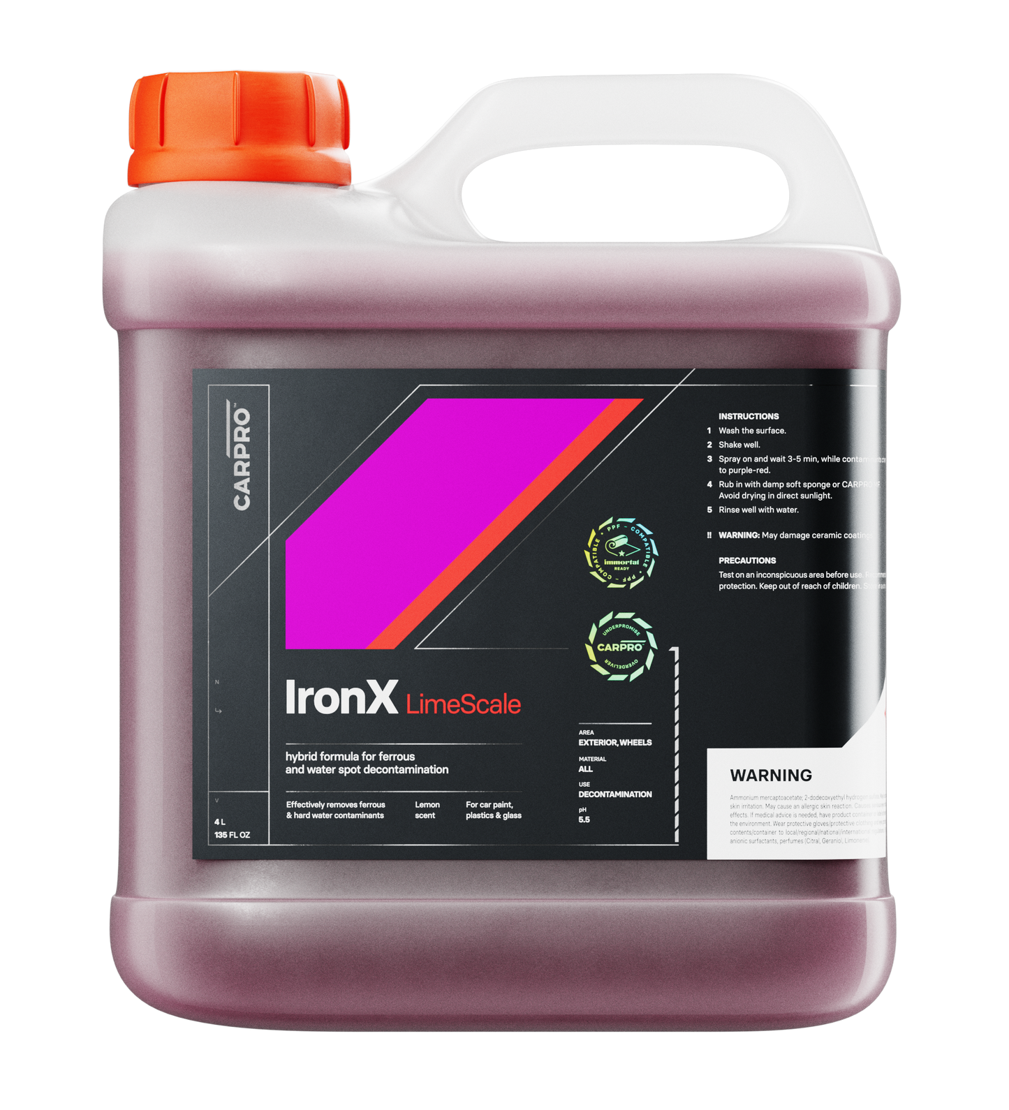 CARPRO IronX LimeScale 4L