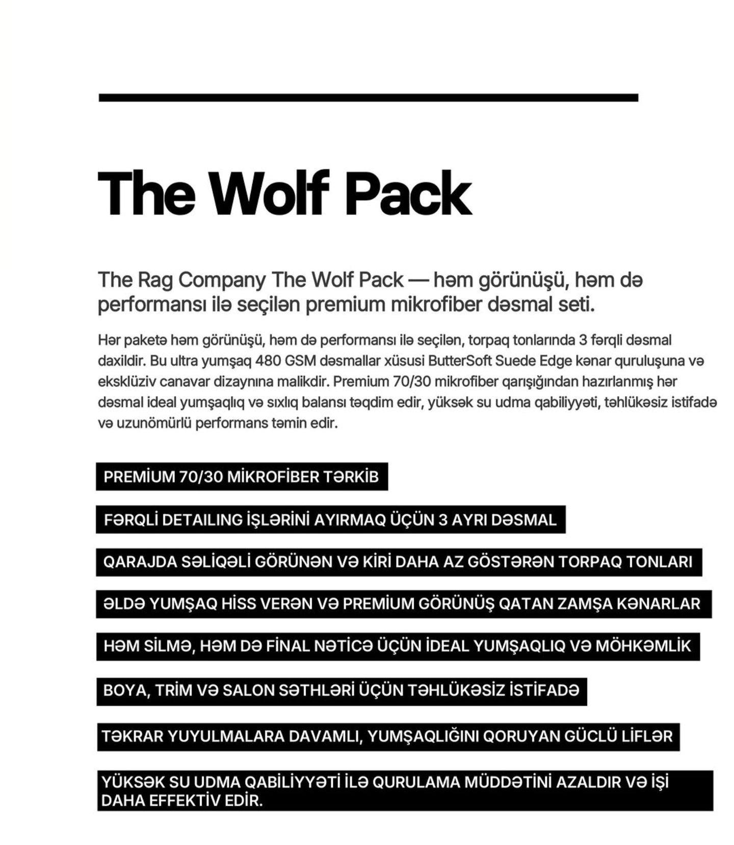 The Rag Company The Wolf Pack
